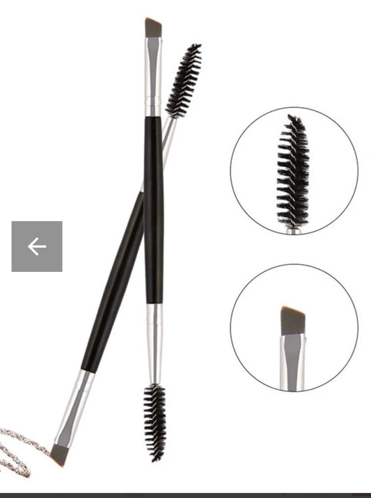 Double Headed Eyebrow Brush